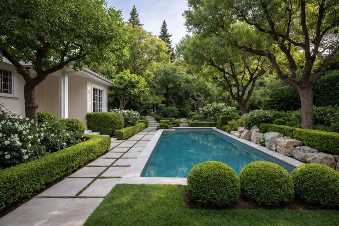 Landscape cleanup and maintained yard